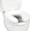 DMI Raised Toilet Seat Toilet, Toilet Seat Riser, FSA HSA Eligible Seat Cushion and Toilet Seat Cover to Add Extra Padding to the Toilet Seat while Relieving Pressure, 2 Inch Pad, White